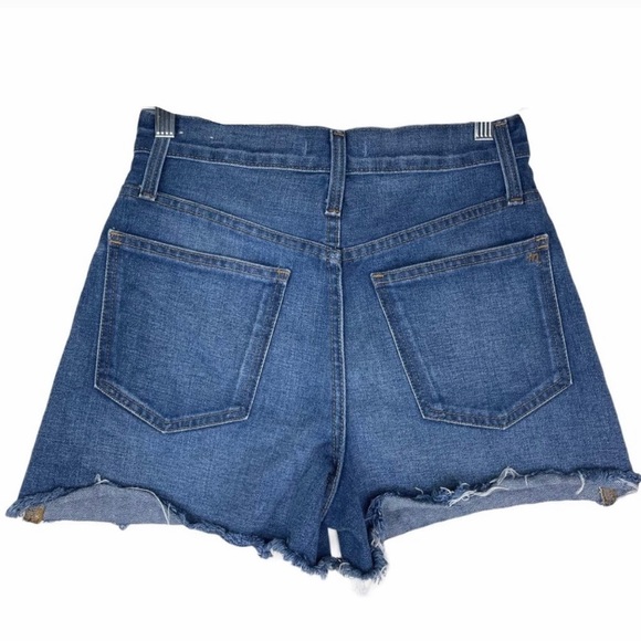 Madewell The Perfect Jean Short High Waist Cutoff - Picture 2 of 6